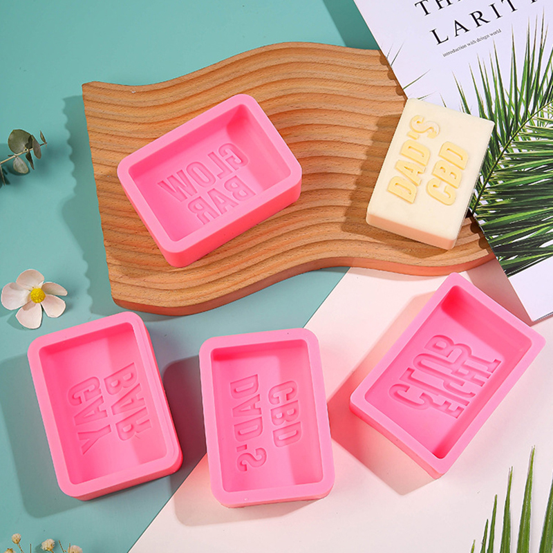 Bath Bomb Mold - Melawan klub huruf cetakan silikon sabun