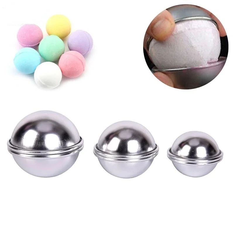 Bath Bomb Mold - Cetakan bom mandi Aluminium Aloi, cetakan