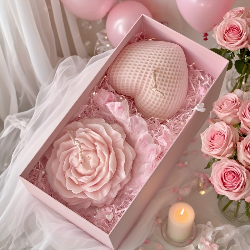 2 Buah Cetakan Silikon Hati An - Bath Bomb Mold ulasan dan harga