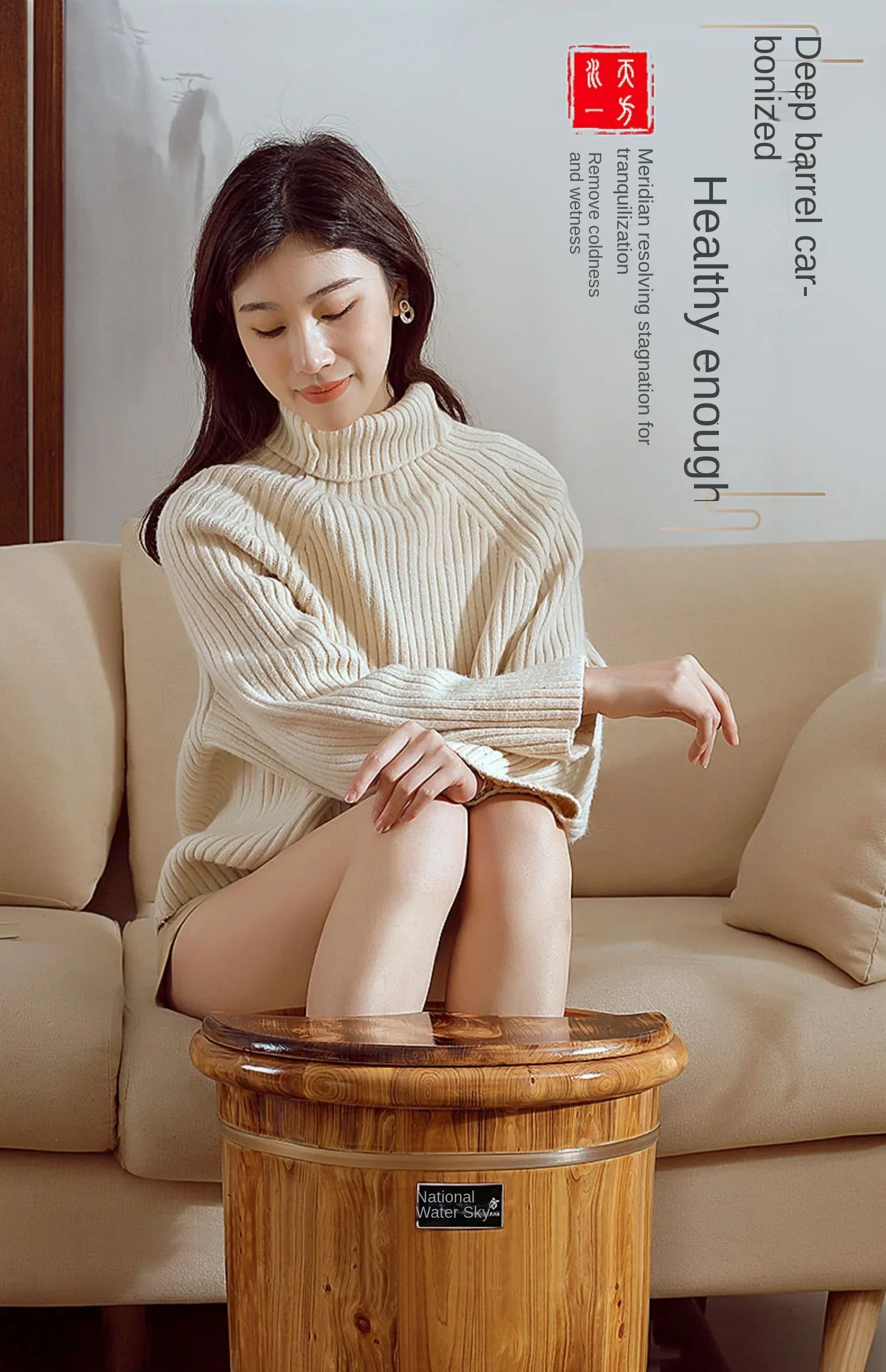 Bak mandi kaki kayu terapi fum - Wellness Spa And Massage ulasan dan harga