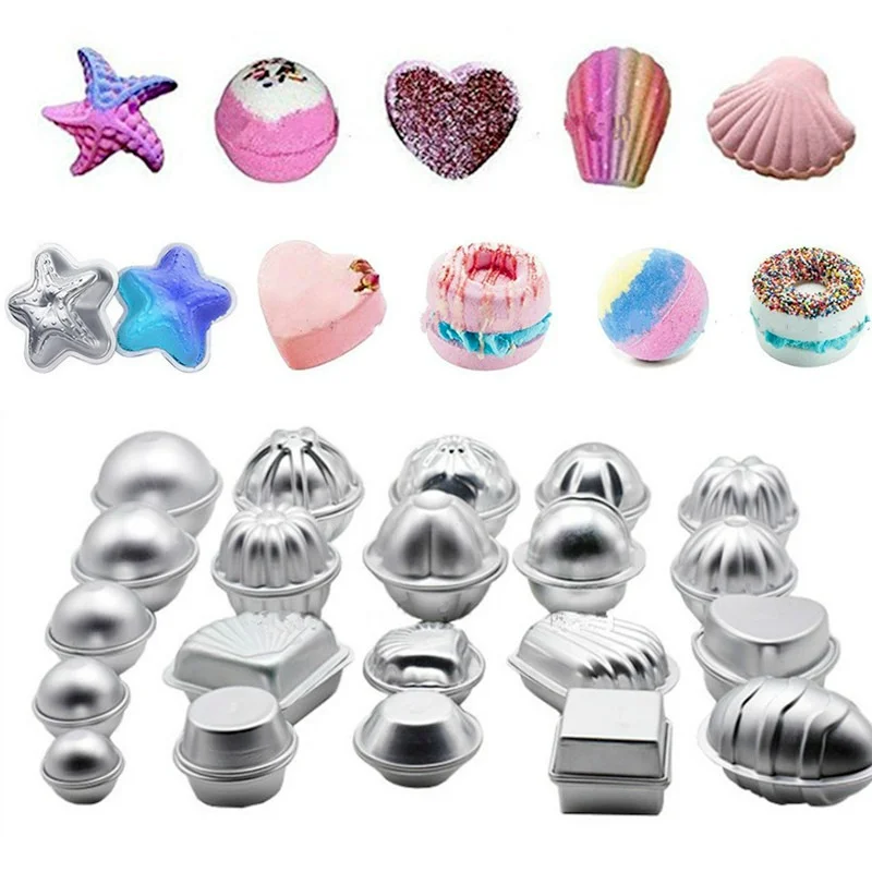 1 Pasang Cetakan Bom Mandi Alu - Bath Bomb Mold ulasan dan harga