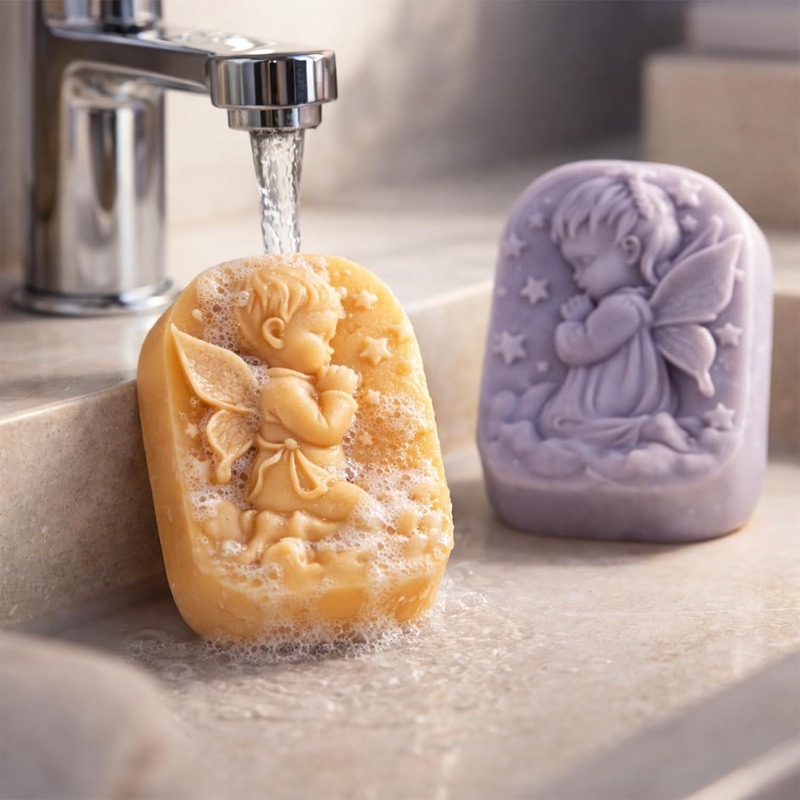Cetakan Silikon Malaikat untuk - Bath Bomb Mold ulasan dan harga